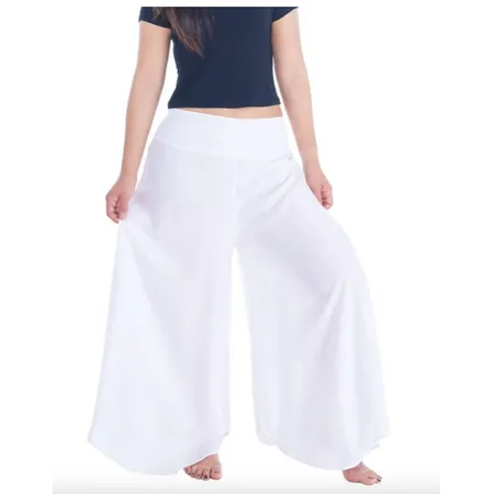 BUNDLE: 4-Pack Palazzo Pants (Assorted Solid Colors) - Thailand