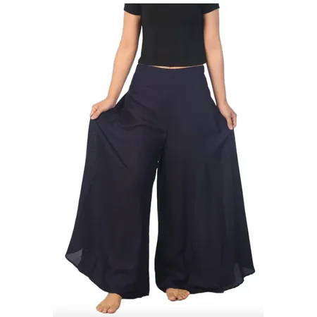 BUNDLE: 4-Pack Palazzo Pants (Assorted Solid Colors) - Thailand