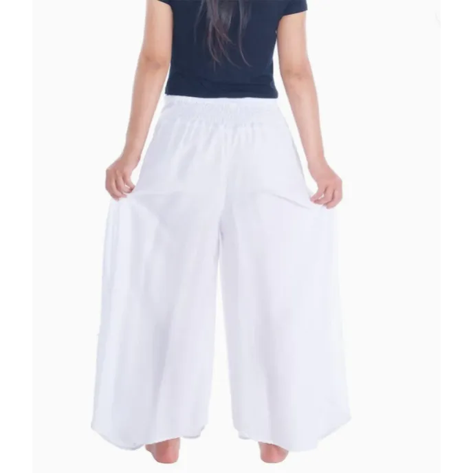 BUNDLE: 4-Pack Palazzo Pants (Assorted Solid Colors) - Thailand