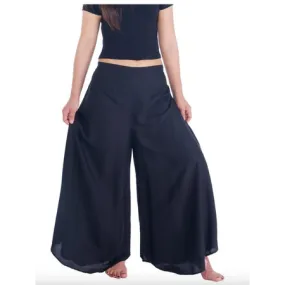 BUNDLE: 4-Pack Palazzo Pants (Assorted Solid Colors) - Thailand