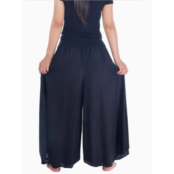 BUNDLE: 4-Pack Palazzo Pants (Assorted Solid Colors) - Thailand