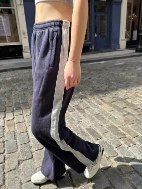 Girlary Patchwork Loose Sport Pants Women Autumn Cotton Elastic High Waist Straight Pant Vintage Harajuku Casual Y2k Trousers