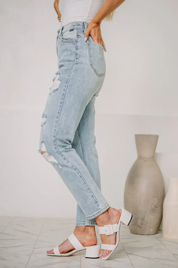 Go With The Flow Mom Jeans