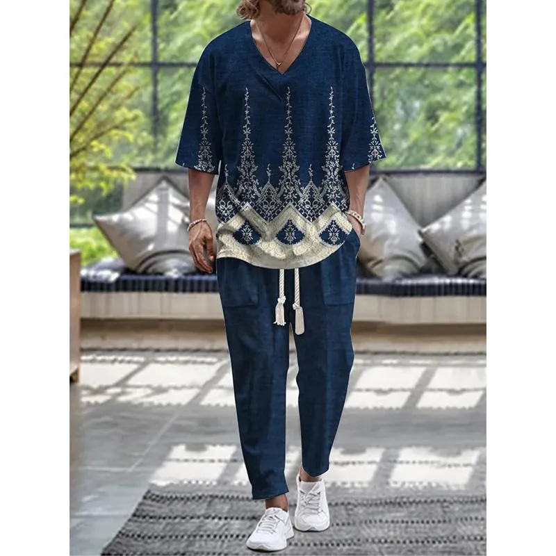 MEN'S CASUAL RESORT SUIT 53739099YM