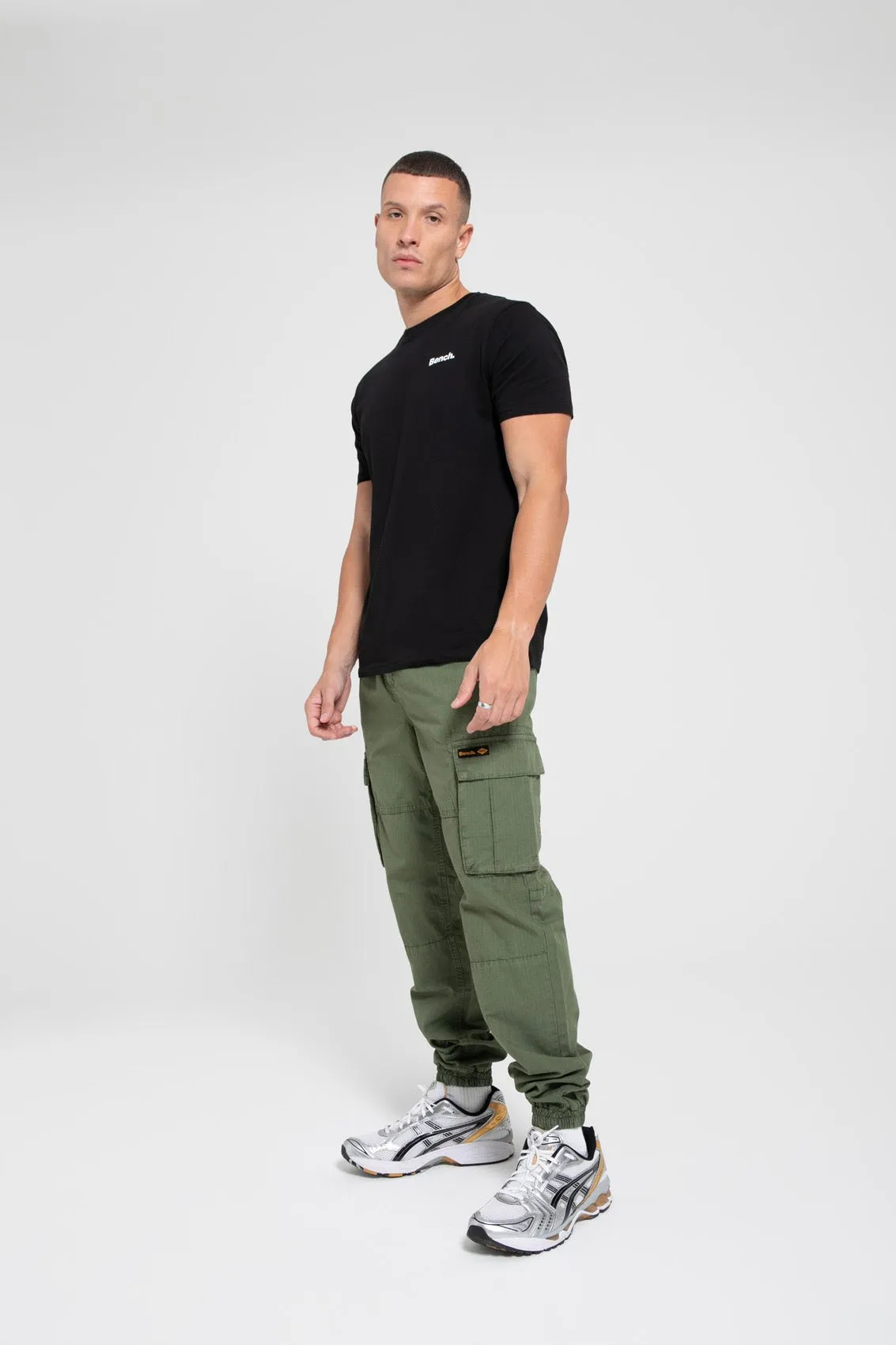 Mens 'DEVVIE' Cargo Pants - KHAKI