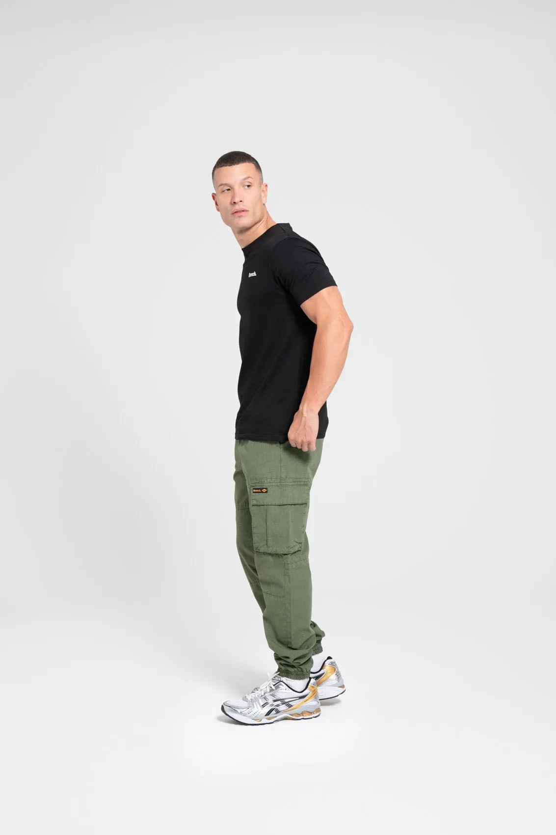 Mens 'DEVVIE' Cargo Pants - KHAKI
