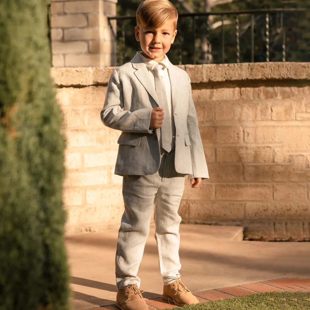 Noralee Sebastian Chambray 2 Piece Suit _Chambray NL042-1026