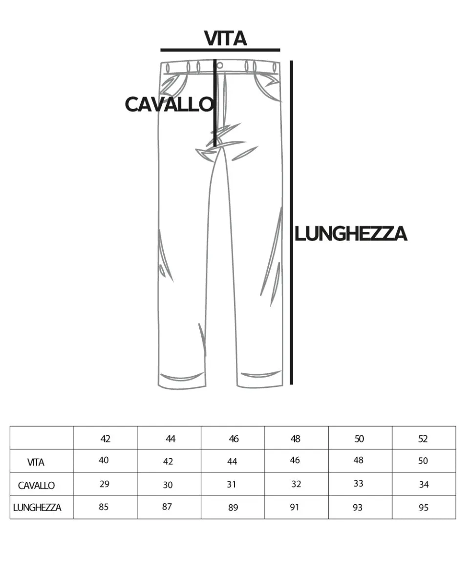 Pantaloni Jeans Uomo Loose Fit Denim Scuro Basic Cinque Tasche Casual GIOSAL-P4078A