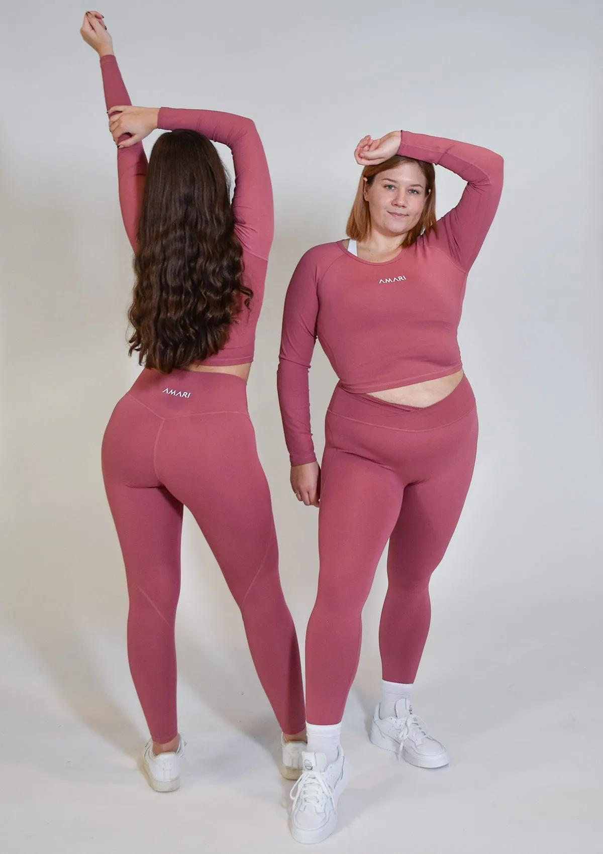 Performance Leggings - Cherry
