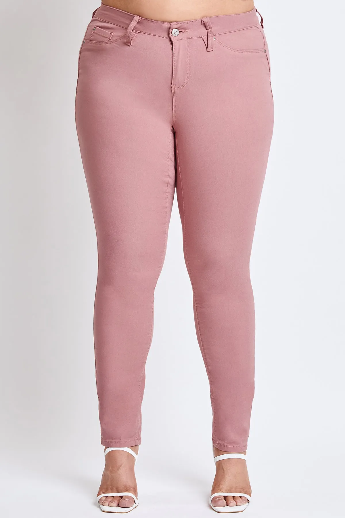 Plus Size Women's Hyperstretch Forever Color Pants - Pastels